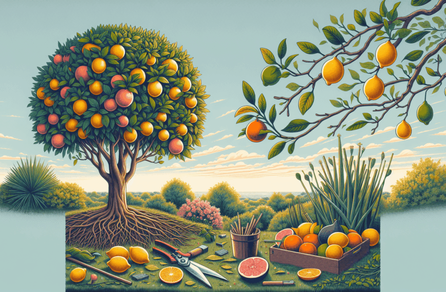 Revitalización Efectiva de Limoneros, Naranjos e Higueras Tras la Poda