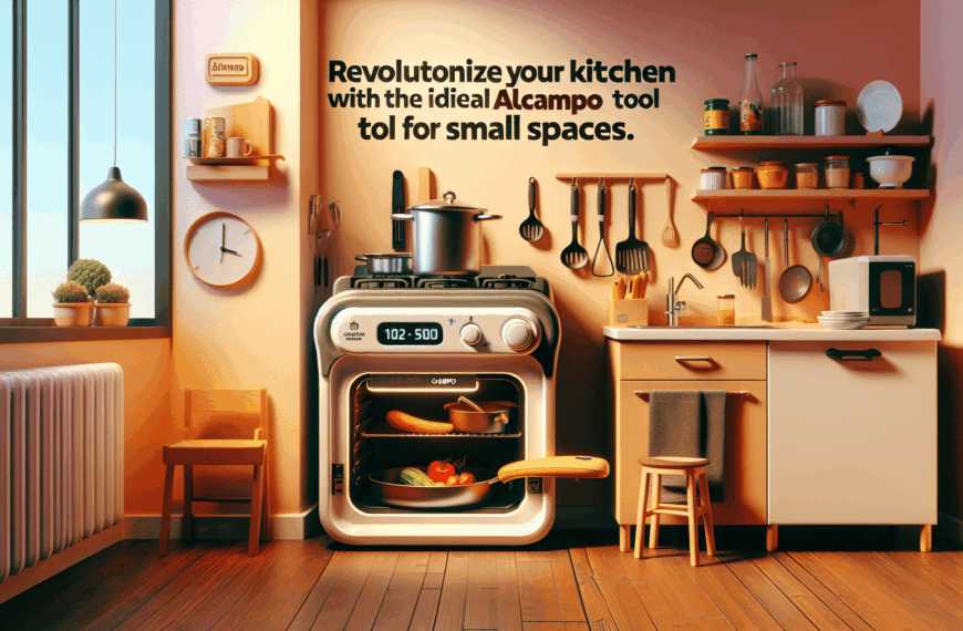 Revoluciona Tu Cocina con el Utensilio Ideal de Alcampo para Espacios Reducidos