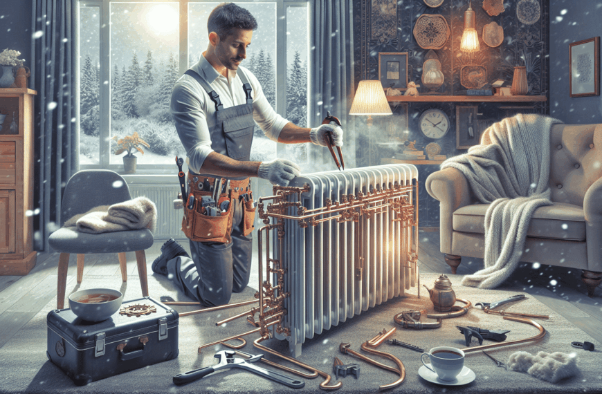 Guía del Fontanero: Mejora la Eficiencia de tus Radiadores para un Invierno Cálido