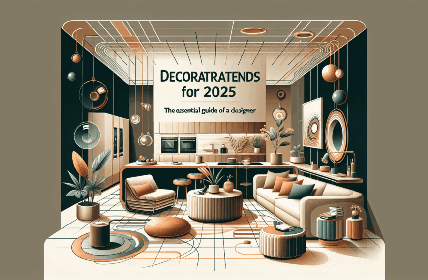 Tendencias de Decoración para 2025: La Guía Esencial de una Diseñadora