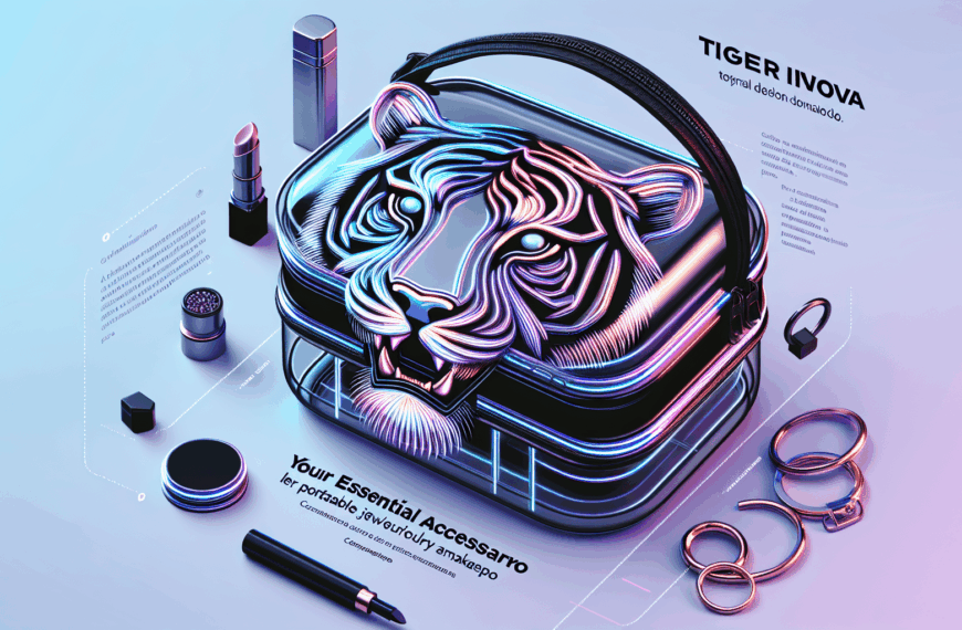Tiger Inova: El Accesorio Esencial para Joyas y Maquillaje Portátiles