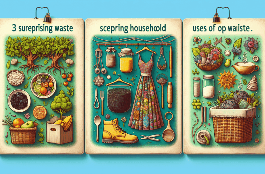 Descubre Cómo Reutilizar lo Inimaginable: Tres Sorprendentes Usos Domésticos que Desconocías