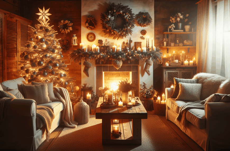 Transforma Tu Hogar en un Refugio: Claves para Crear un Salón Acogedor Esta Navidad