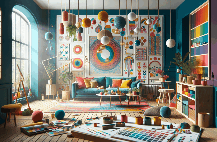 Convierte Tu Salón en un Oasis de Alegría y Color