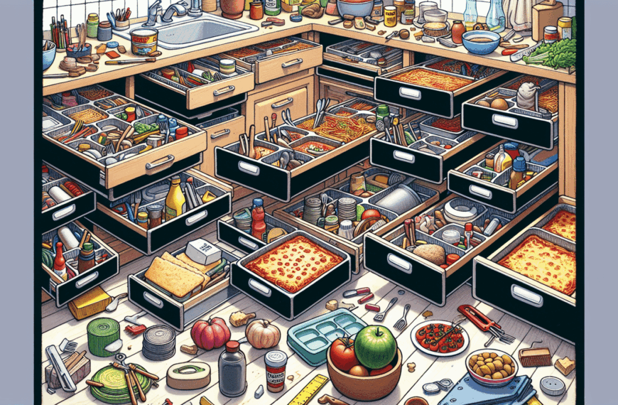 Transforma el Caos: Bandejas de Lasaña de Mercadona como Solución para Organizar Cajones