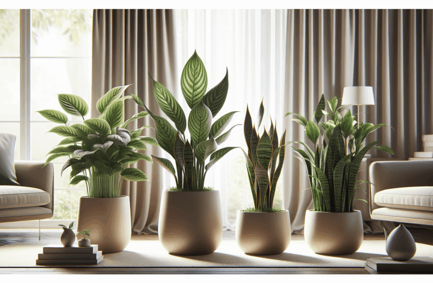 Las Mejores Plantas de Interior para Espacios con Poca Iluminación