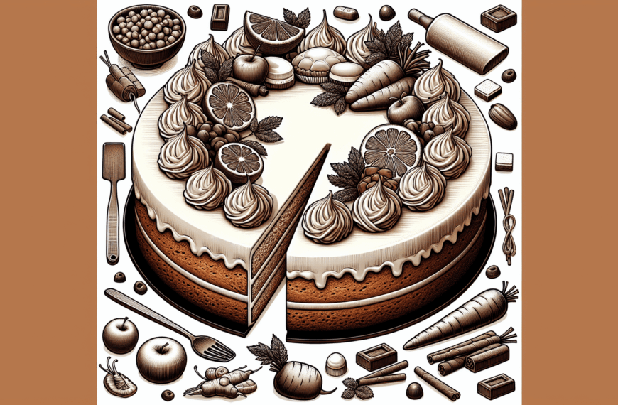 Irresistible Bizcocho de Zanahoria que Conquista Corazones