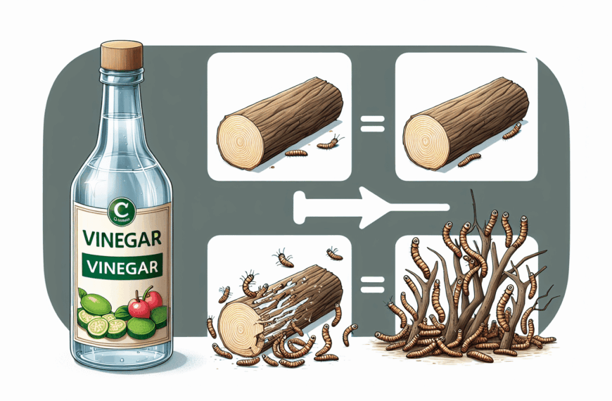 Vinagre: Solución Ecológica Contra la Carcoma