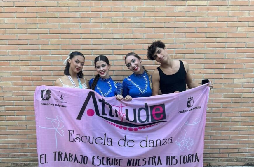 La Escuela de Danza «Attitude» brilla en Europa: Celia Martín y Julián García llevan el nombre de Castilla-La Mancha a la final de CND Europa