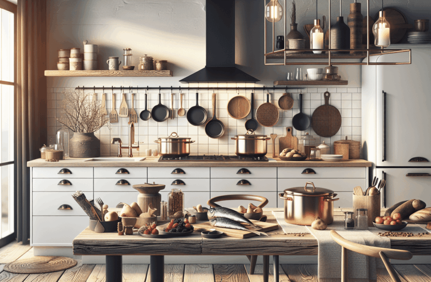 Sabores Escandinavos: Fusionando lo Moderno con lo Vintage en la Cocina Nórdica