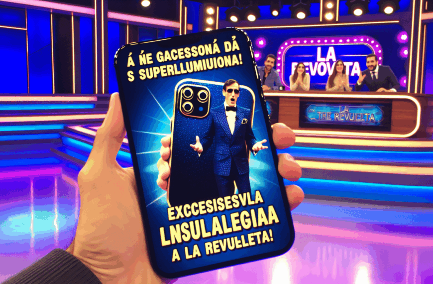David Broncano sorprende con un nuevo «gadget» en ‘La revuelta’, causando asombro en las redes: «Excesivamente lujoso y superfluo»