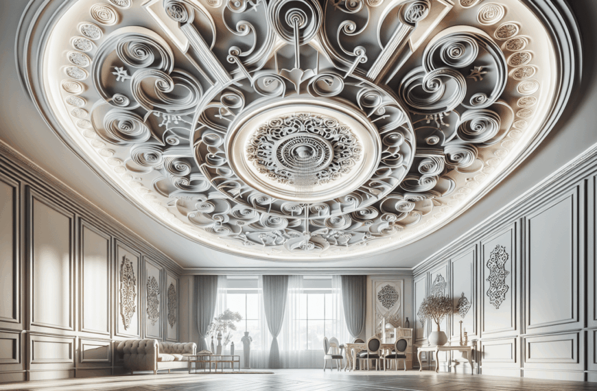 Techos Decorativos: Innovación, Estilo y Revolución en el Diseño del Hogar