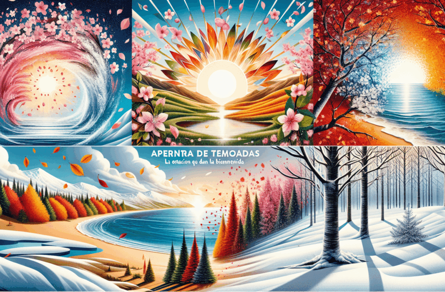 Descubriendo las Estaciones: Una Celebración de la Apertura de Temporadas