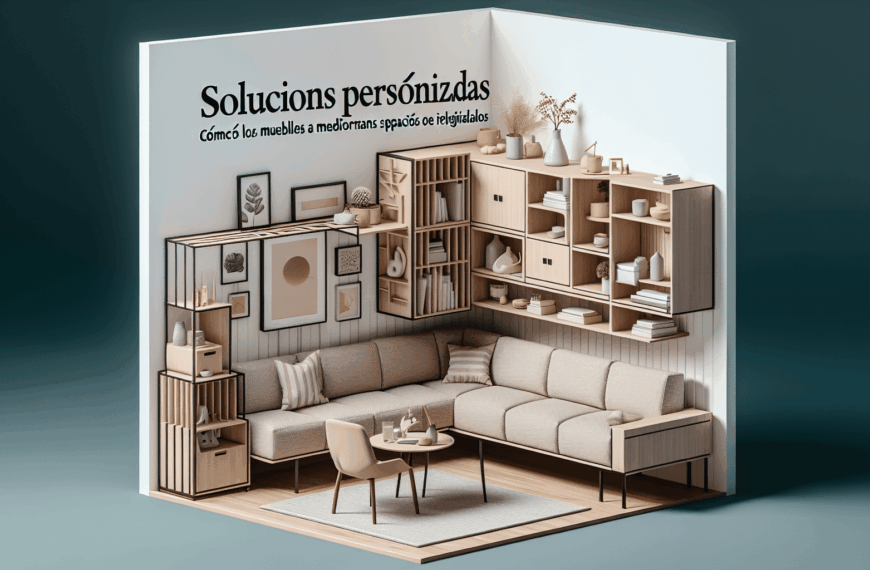 Soluciones Personalizadas: Cómo los Muebles a Medida Transforman Espacios Pequeños e Irregulares