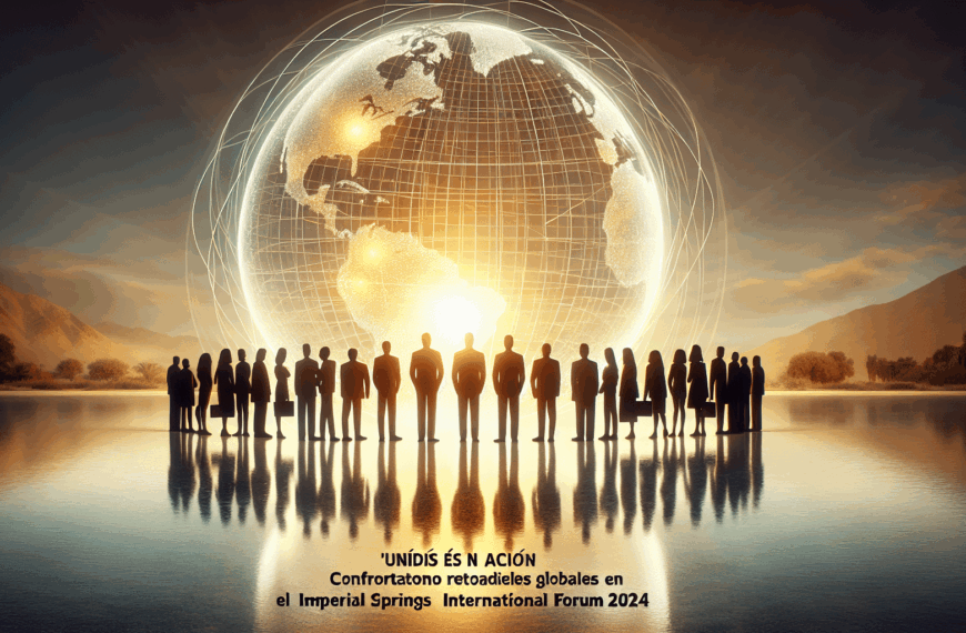 Unidos en Acción: Confrontando Retos Globales en el Imperial Springs International Forum 2024