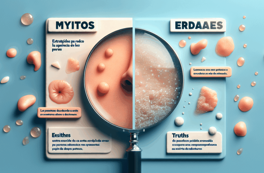 Mitos y Verdades: Estrategias para Reducir la Apariencia de los Poros