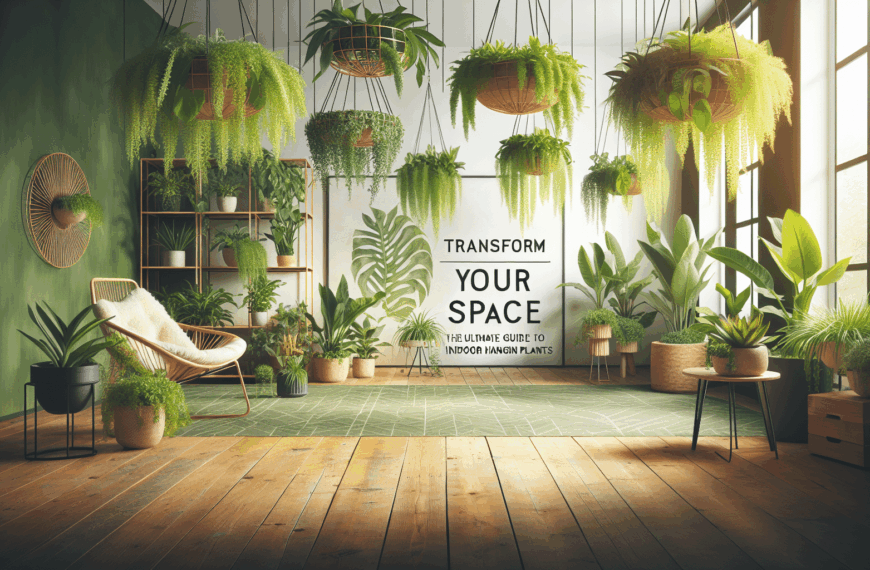 Transforma Tu Espacio: La Guía Definitiva de Plantas Colgantes para Interiores