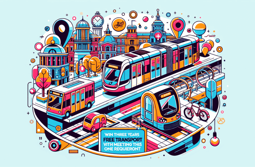 ¡Gana Tres Años de Transporte Gratuito en Madrid! Descubre Cómo Participar Fulfilling Este Sencillo Requisito