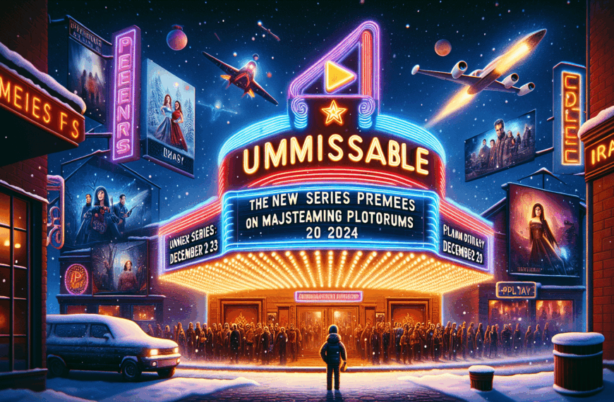 Estrenos Imperdibles: Las Nuevas Series en las Grandes Plataformas de Streaming del 23 al 29 de Diciembre de 2024