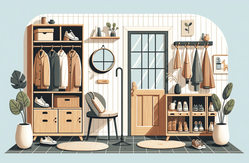Organiza con Estilo: Almacenaje de Ropa y Zapatos por JYSK para Recibidores Compactos