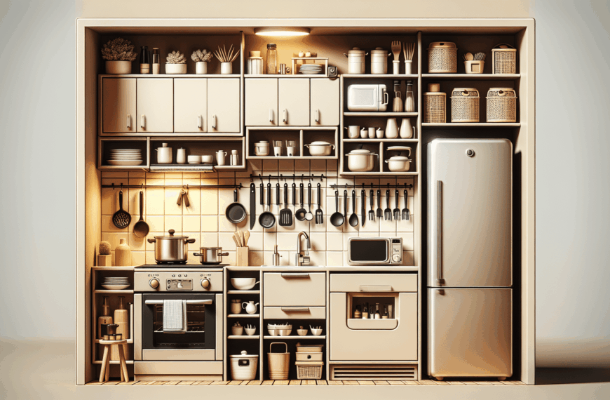 Optimiza Tu Cocina Compacta: Cómo Convertirla en un Espacio Eficiente y Funcional