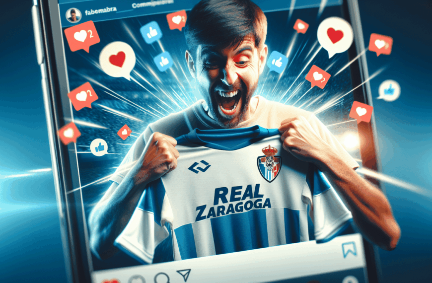 José Luis Gil Ilusiona a Sus Seguidores con su Reciente Aparición en Redes Luciendo la Camiseta del Real Zaragoza