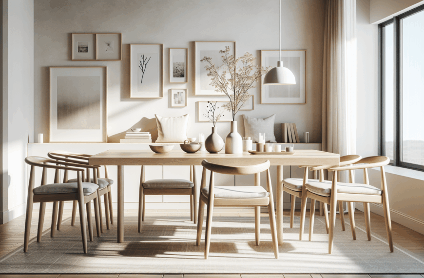 Diseña el Comedor Nórdico Perfecto para tu Casa