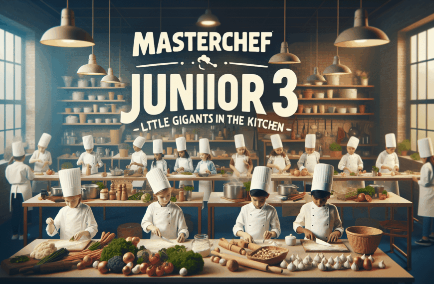 MasterChef Junior 3: Pequeños Gigantes de la Cocina