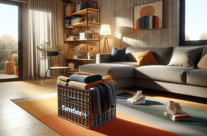 Carrefour Revoluciona el Almacenaje de tus Mantitas del Sofá: Combina Estilo y Funcionalidad en un Solo Producto