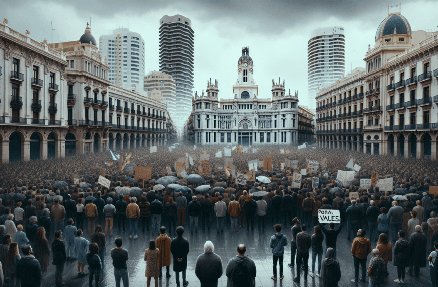 Valencia Alza su Voz: Tercera Concentración Exige la Dimisión de Mazón por Manejo de la Dana