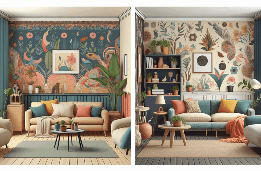 Transforma Tu Salón: La Guía Definitiva para Decorar con Papel Pintado