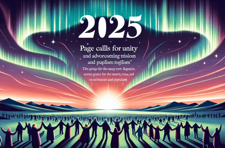 Page Insta a la Unidad y a Dejar Atrás el Populismo en Preparación para el 2025