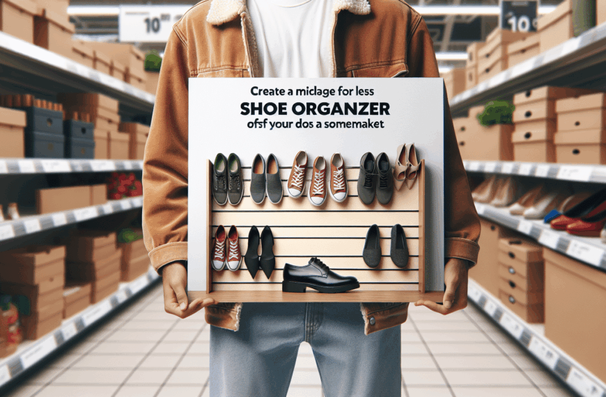 Organiza Tu Calzado: Alcampo Lanza Práctico Zapatero por Menos de 10 Euros