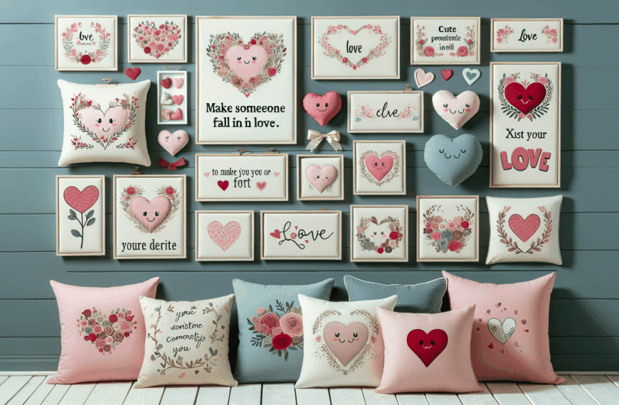 Cojines y Almohadas Personalizadas: Detalles Románticos que Conquistan el Corazón