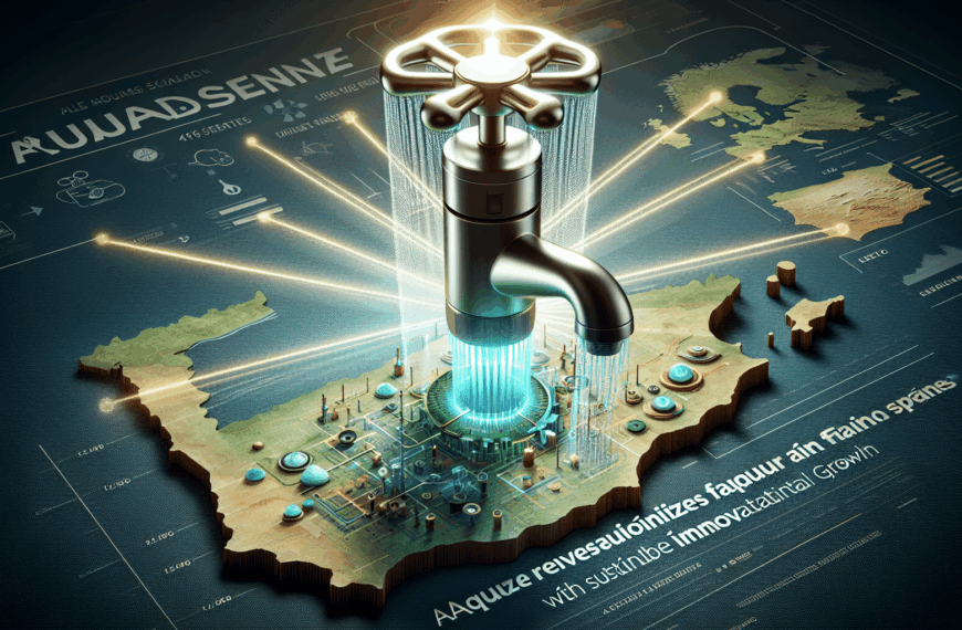 Aquassent Revoluciona el Mercado de Grifería en España con Innovación Sostenible y Crecimiento Excepcional