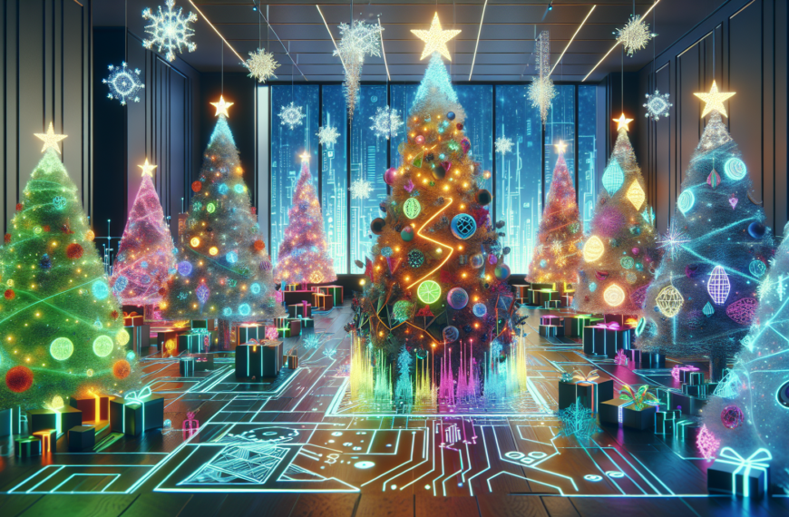 Árboles de Navidad del Futuro: Innovación y Creatividad en la Decoración Festiva