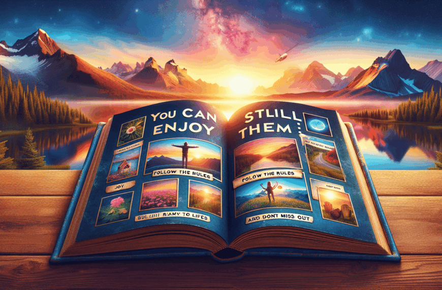 Aún Puedes Disfrutarlas: Sigue las Reglas y No Te las Pierdas