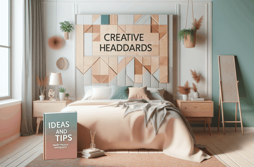 Cabeceros Creativos: Ideas y Consejos para Transformar tu Espacio de Descanso