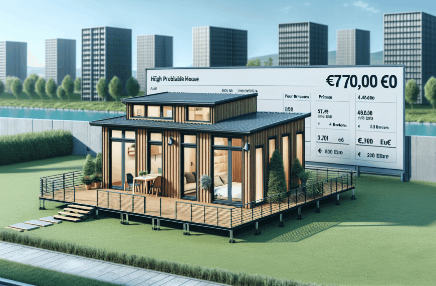 Lujo Asequible: Casa Prefabricada de Cuatro Dormitorios por 17,000 Euros Disponible en Amazon