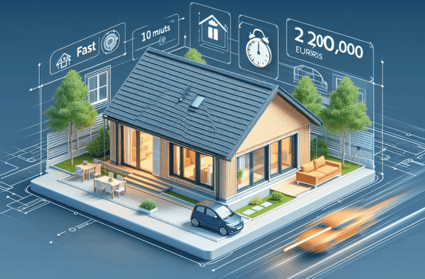 Vivienda Económica: Casa Prefabricada de 3 Dormitorios Instalada en 10 Minutos por Menos de 22.000 Euros