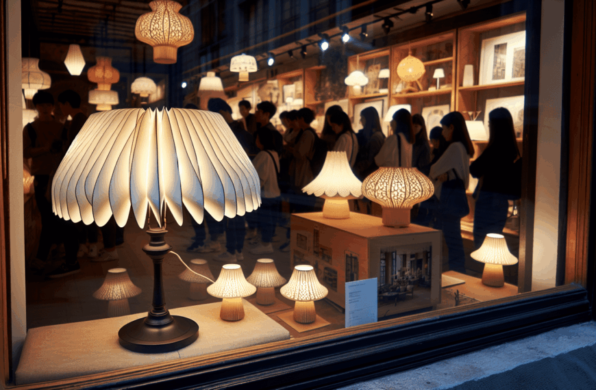 Cautiva Lámpara de Papel Genera Filas Infinita en Zara Home