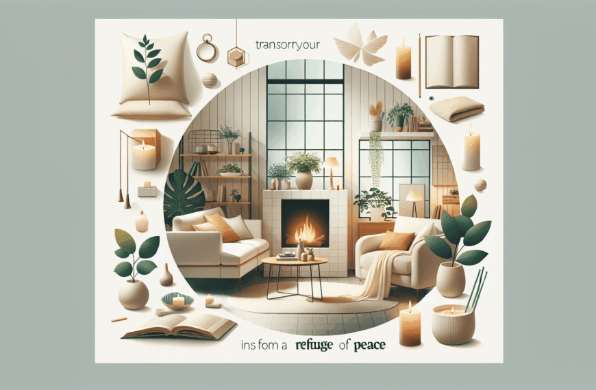 Transforma Tu Hogar en un Oasis de Serenidad: Consejos Esenciales