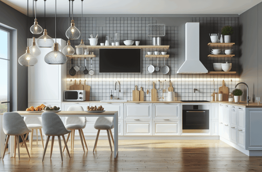 Cocinas Blancas Modernas: Elegancia Intemporal y Resplandor Contemporáneo