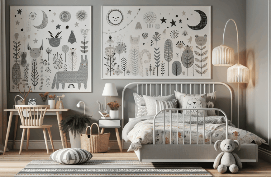 Guía Completa para Decorar Dormitorios Infantiles con Elegancia Escandinava