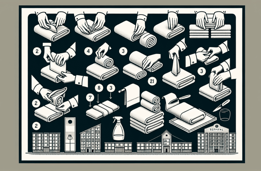 Maestría en Doblado de Toallas: Secretos y Técnicas de Hotel para un Acabado Perfecto