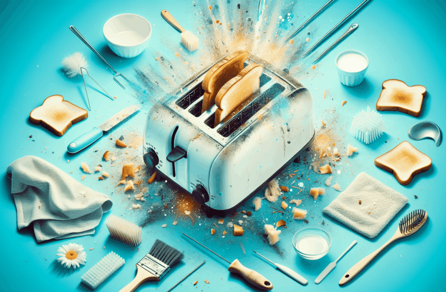 Consejos Efectivos para Limpiar tu Tostadora en Pocos Minutos