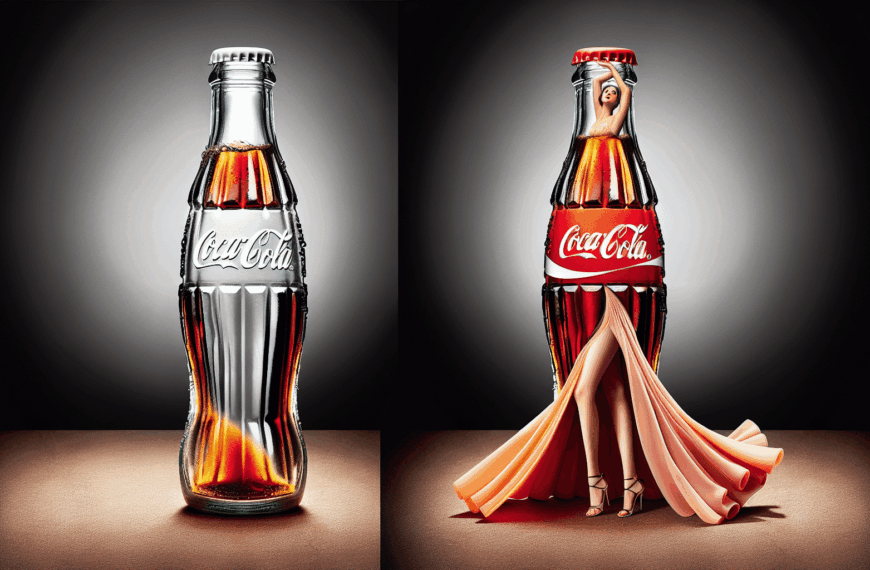 De Botella Común a Elegante Accesorio: La Sorprendente Transformación del Envase de Coca-Cola