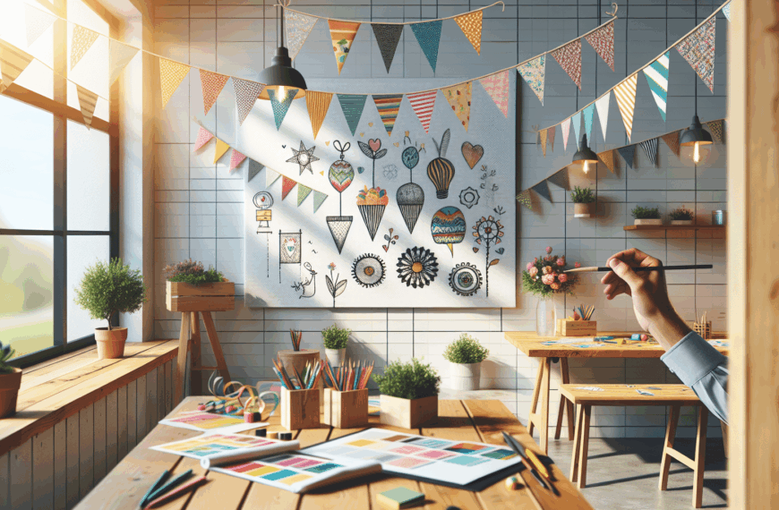 Transforma Tus Espacios con Banderolas: Creatividad y Color a Diario