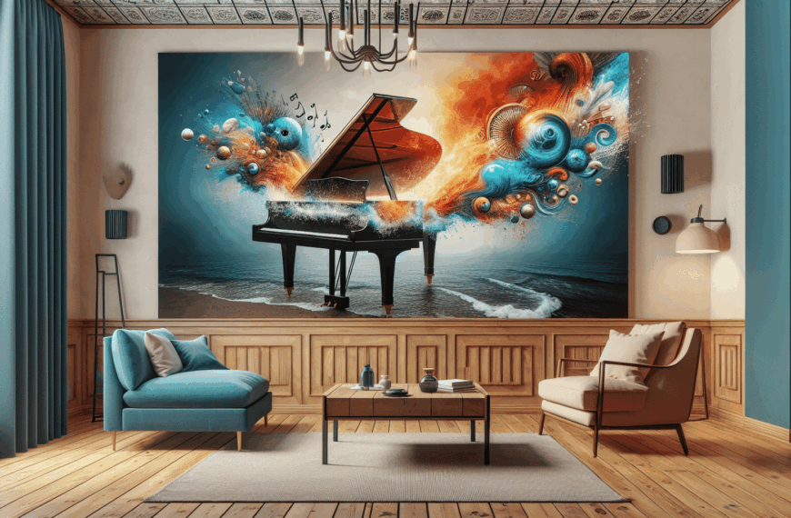 Piano de Pared: La Clave para una Decoración Creativa y Elegante en tu Hogar