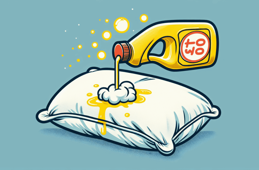 Elimina las Manchas Amarillas de Tu Almohada con Este Sencillo Truco Casero